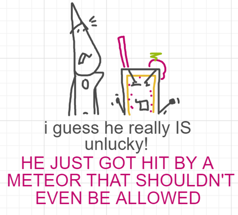 A panel from Ready Oar Knot, episode three of the Board Boards object show by Furretwalk/WalkingFurret.